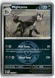 Mightyena 129/217 Ascended Heroes Dusk Ball Reverse Holo Uncommon