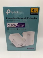 TP-Link TL-PA7017 KIT AV1000 Gigabit Powerline Ethernet Adapter Kit NEW Sealed