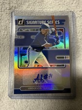 2021 Panini Donruss Optic - Signature Series Anderson Tejeda Holo Prizm (AU, RC)