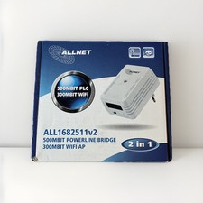 Powerline Bridge WIFI LAN WLAN AP ALLNET 