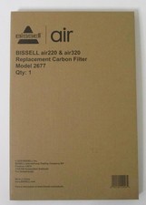 BISSELL air220  air320 Replacement Carbon Filter - Model 2677 - Sealed Box; New