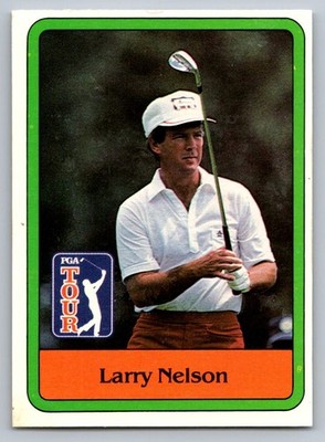 1981 DONRUSS GOLF CARD #11 LARRY NELSON