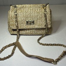 Straw Clutch Evening Handbag for Women Woven Straw Dumpling Bag Summer Khaki