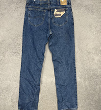 NOS Lee Jeans Men's Sz 36 x 34 Blue Denim Wash Regular Fit Straight Leg VTG NWT
