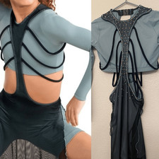 Tenth House 2 Die 4 Dance Leotard costume AUSPICIOUS TD24437 SA-Small adult