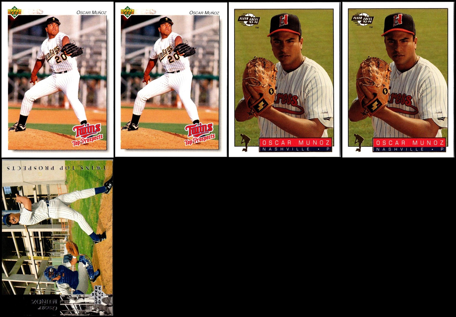 Oscar Munoz (5) Card Lot - Auctionliner