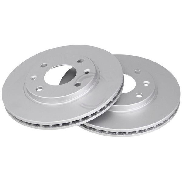 2 Bremsscheiben BelüFtet Ø 247 Mm 20,5 Mm A.B.S. FüR U.A. Peugeot 106-image