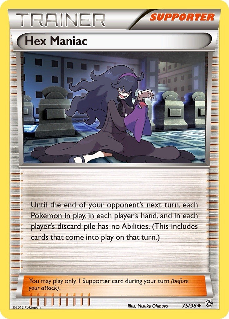 XY - Ancient Origins #75/98 Hex Maniac P24 NM/M
