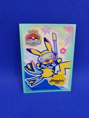 Honolulu Snorkel Pikachu Individual Card Sleeve Pokemon World Championships