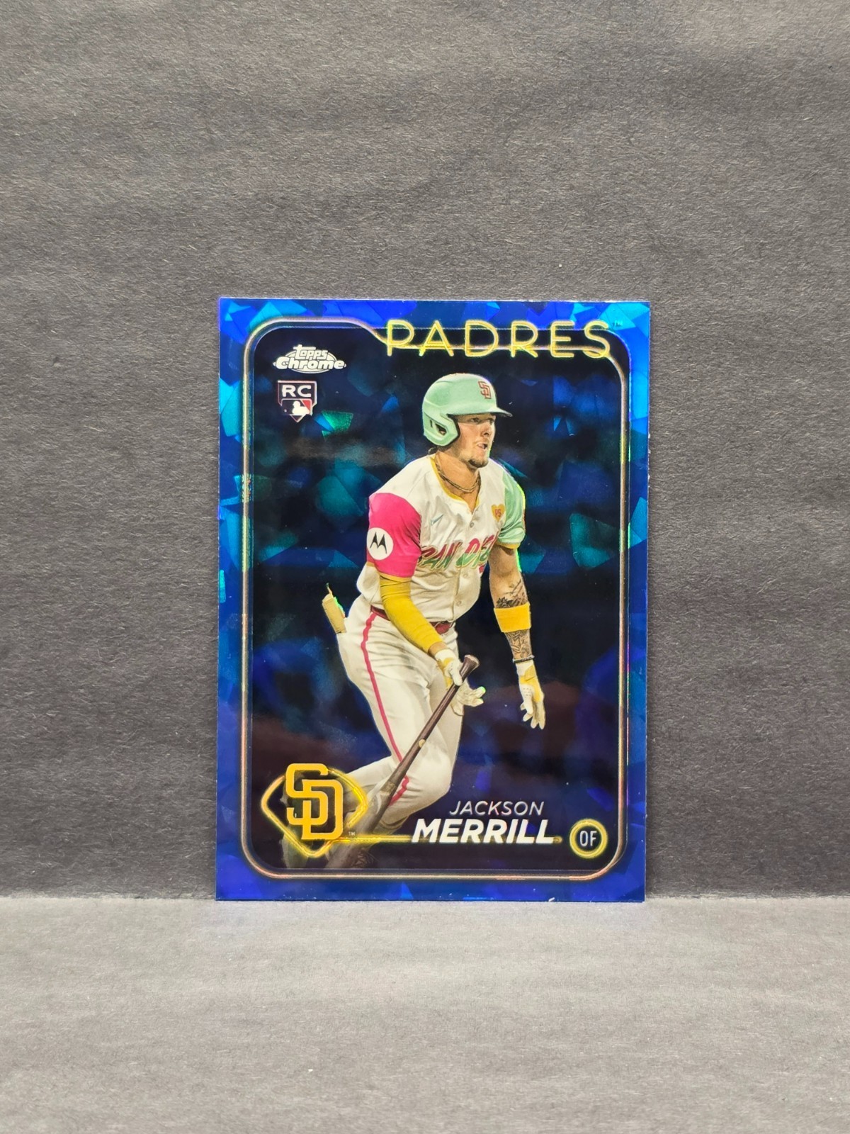 JACKSON MERRILL - 2024 Topps Chrome Update Sapphire Edition #USCS210 Padres