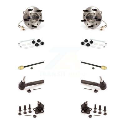Bearing Lower Ball Joint Outer Inner Tie Rod  Link Front Kit (10Pc) For Pon