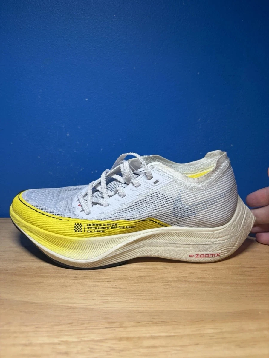 Las mejores ofertas en Nike ZoomX Vaporfly NEXT% 2 White Yellow