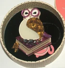 Erstwilder Studious Snow Owl Brooch - 2018 June Fan Favourites NIB