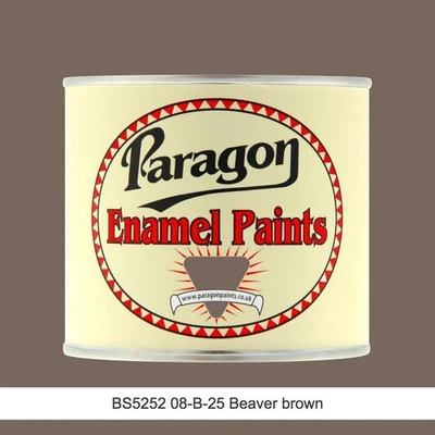 BS5252 08-B-25 Beaver brown Coach And Machinery Enamel Paint - Image 1 of 3