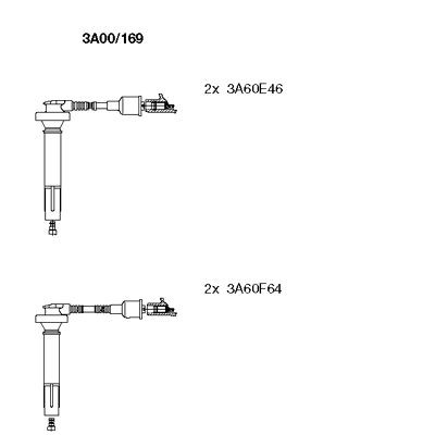 Bremi ZüNdleitungssatz ZüNdkabel FüR Subaru Impreza Stufenheck 1.6 AWD-image