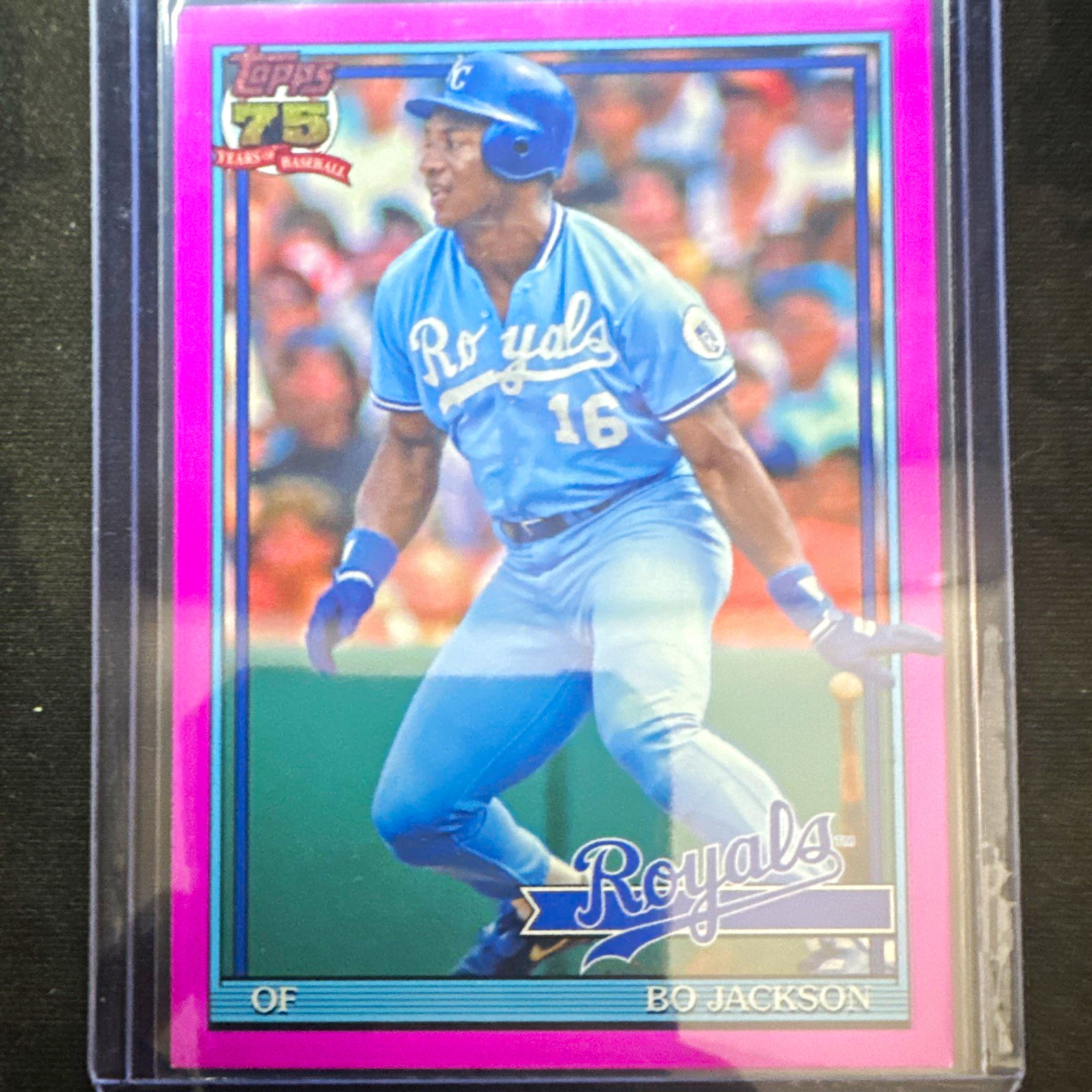 Topps 2026 Bo Jackson Royals Pink Parallel #31 1991 Insert