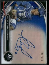 2013 Bowman Platinum Prospects Blue Refractor /199 Jorge Alfaro Auto