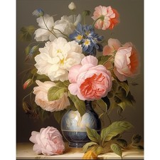 Paint by Numbers for Adults - DIY Adult Paint by Number Kits Painting on Canv...