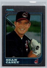 1997 Bowman Chrome Baseball #245 Sean Casey - VG - Cleveland Indians