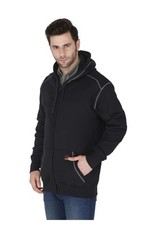 Forge Fr Men's Navy Hoodie With Zipper XXL MFRFPTH-001 Flame Resistant Arc Flash