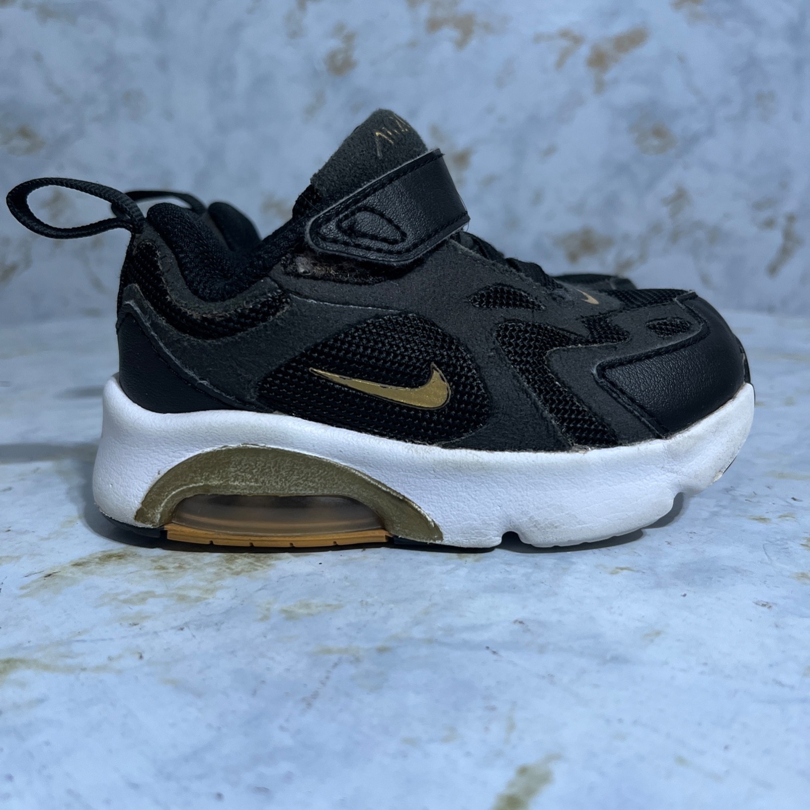 Black Gold Athletic Low Top Sneaker