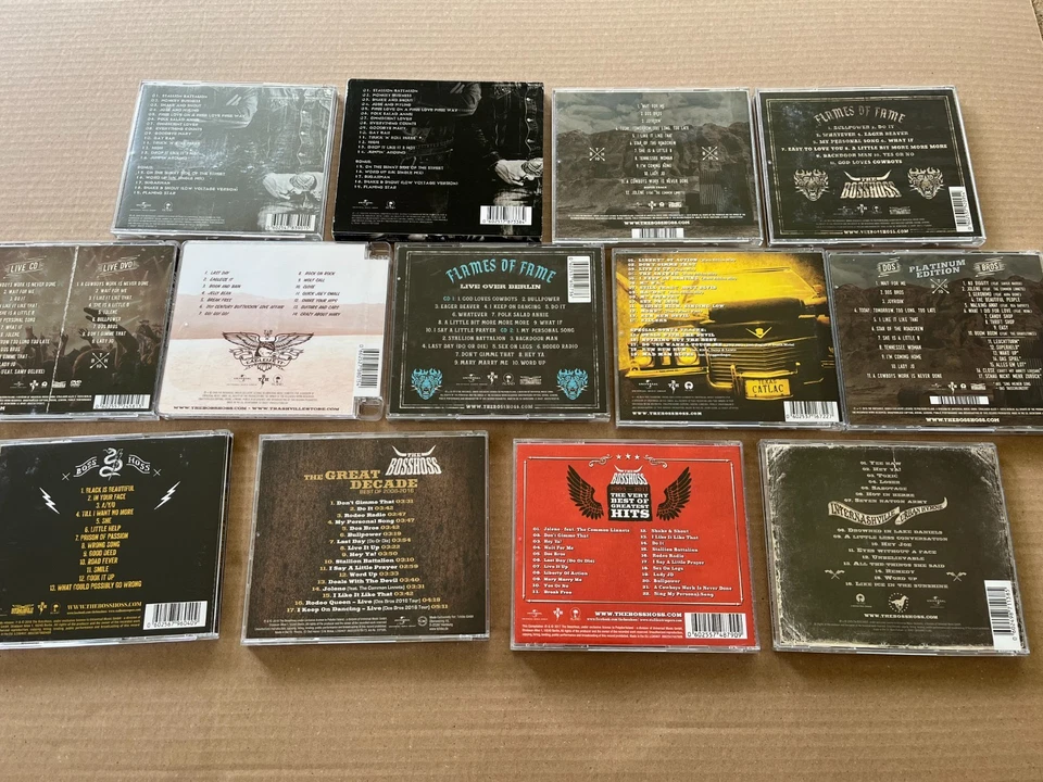 The Bosshoss - 13 CD Konvolut: Stallion Battalion,Dos Bros,Live,Great Decade.. - Bild 3 von 3