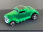 Vintage Hot Wheels Redline 1969 Green Classic ’36 Ford Coupe - Near Mint! NR!