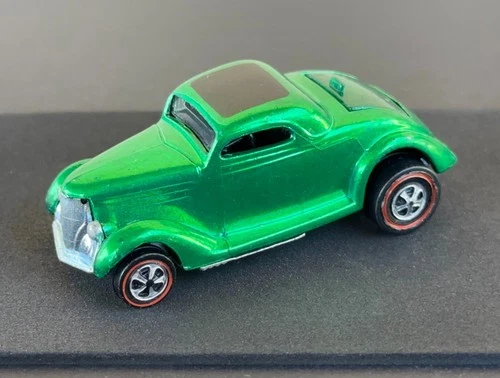 Vintage Hot Wheels Redline 1969 Green Classic ’36 Ford Coupe - Near Mint! NR!