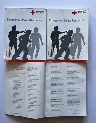 3 Copies Of Responding to Emergency: American Red Cross - Paperback By Staywell