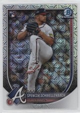 2025 Bowman Chrome Mega Box Mojo Refractor Spencer Schwellenbach #84 1j01
