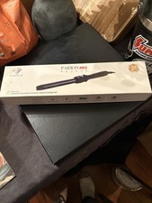 Parwin Pro Beauty Diamond Tourmaline Ceramic Digital Curling Iron 1 Inch New NIB