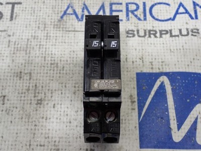 NEW Challenger A215 2 Pole 15 Amp 120/240V Circuit Breaker  Lot of 3