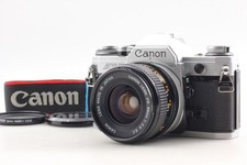  Near MINT Canon AE-1 35mm Film Camera Silver 28mm F2.8 Lens From JAPAN