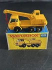 LESNEY MATCHBOX SERIES, 1969,NEW #63 DODGE CRANE TRUCK - NEW IN BOX