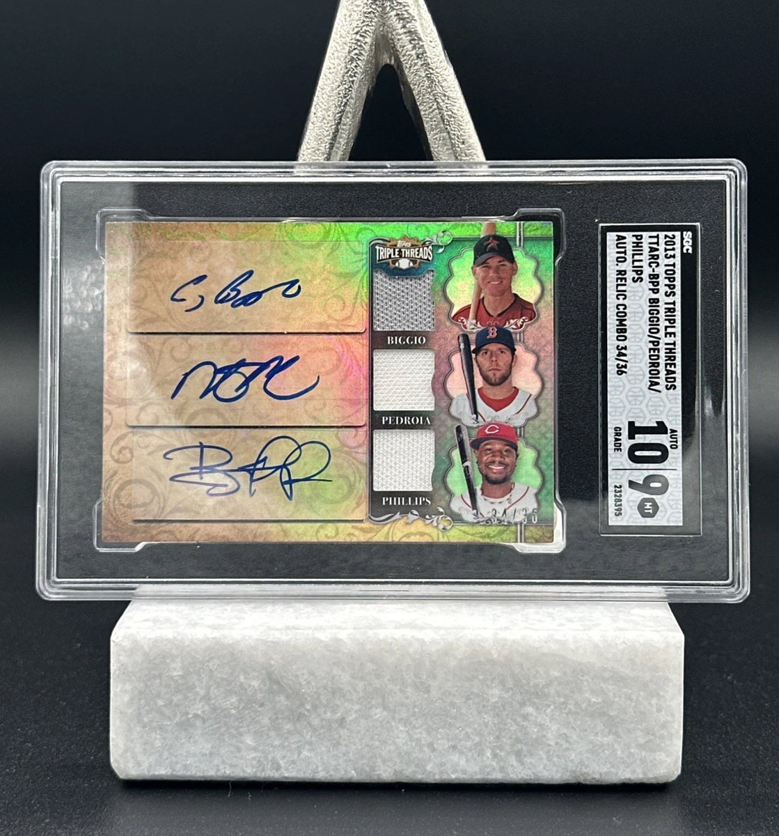 Dustin Pedroia Autograph Baseball Trading Cards for sale | eBay