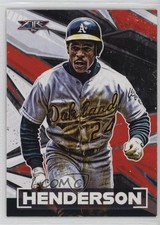 2021 Topps Fire Rickey Henderson #191 HOF uk2