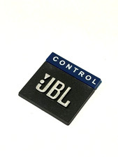 1 x Plastic Badge Emblem for JBL Controls 28mm x 29mm, NON ADHESIVE/NON STICKY