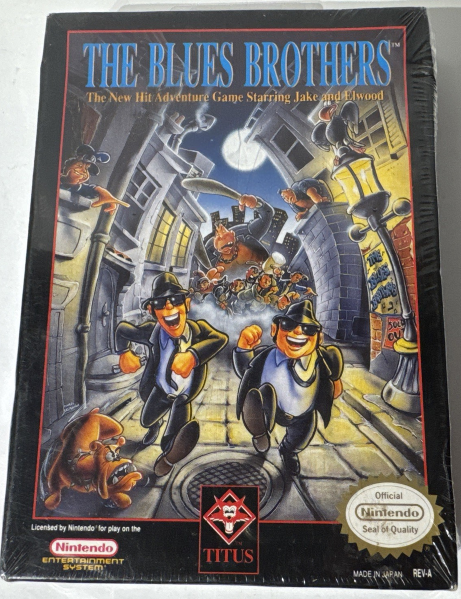 The Blues Brothers (Nintendo Entertainment System, 1992) for sale