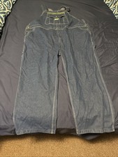 Liberty Bib Overalls Men's 54x30 Carpenter Denim Blue Jean NWT Vintage T22
