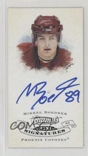 2008-09 Upper Deck Champ's Mini Signatures Mikkel Boedker #CS-BK Auto 2l5