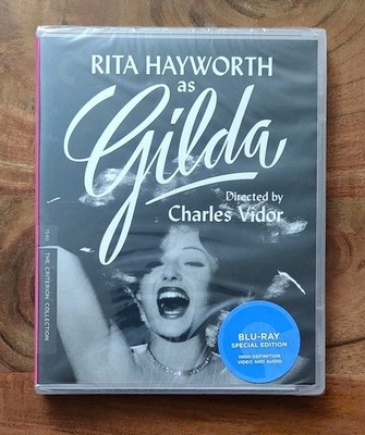 Criterion Collection GILDA Blu-ray #795 Rita Hayworth Noir NEW SEALED FREE SHIP