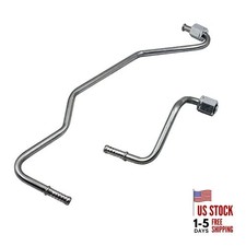 Pair 2 Auto Transmission Oil Cooler Line Kit on Radiator Compatible with