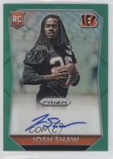2015 Panini Prizm Rookie Signatures Green Prizm 44/99 Josh Shaw #RS-JS Auto 0f8