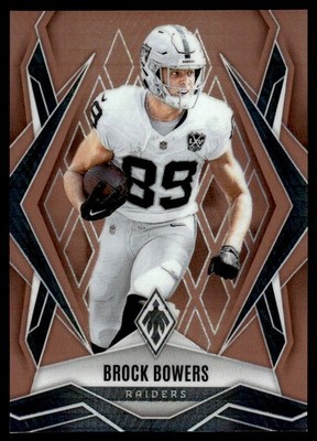 2025 Panini Phoenix Bronze Hyper Brock Bowers /50 #146