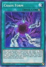 1x Chaos Form | MVP1-ENS08 | SCR | 1st Ed | NM | YuGiOh