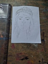 ACEO Original Mini Artwork Cartoon Sktech Made In 2018