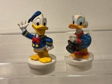 Disney Donald Duck 2 x Figurine with Uncle Scrooge Scrooge Set Nestle Stoppers