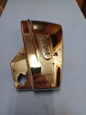 Orginal Yamaha XVS 650 Drag Star Seitenabdeckung Chrom