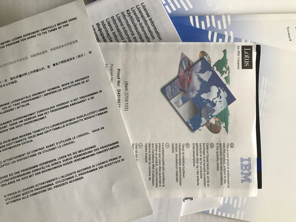 IBM DB/2 Personal 6.1 OVP - Bild 4 von 4