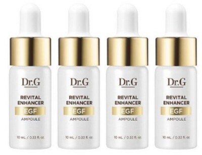 Dr. G Black Revital Enhancer EGF Ageless ampoule 10ml 4pcs anti aging wrinkle